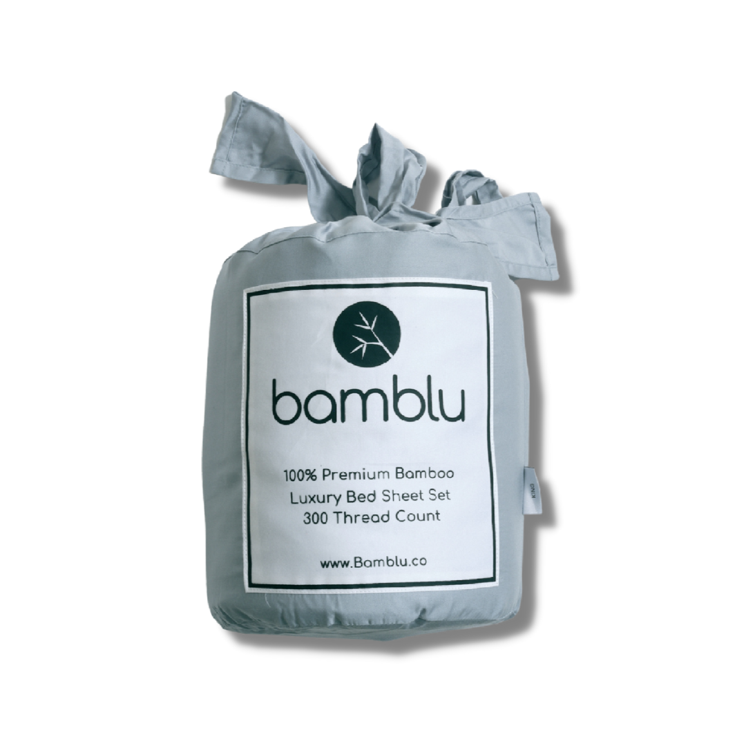 100 Premium Viscose from Bamboo Sheet Set Bamblu