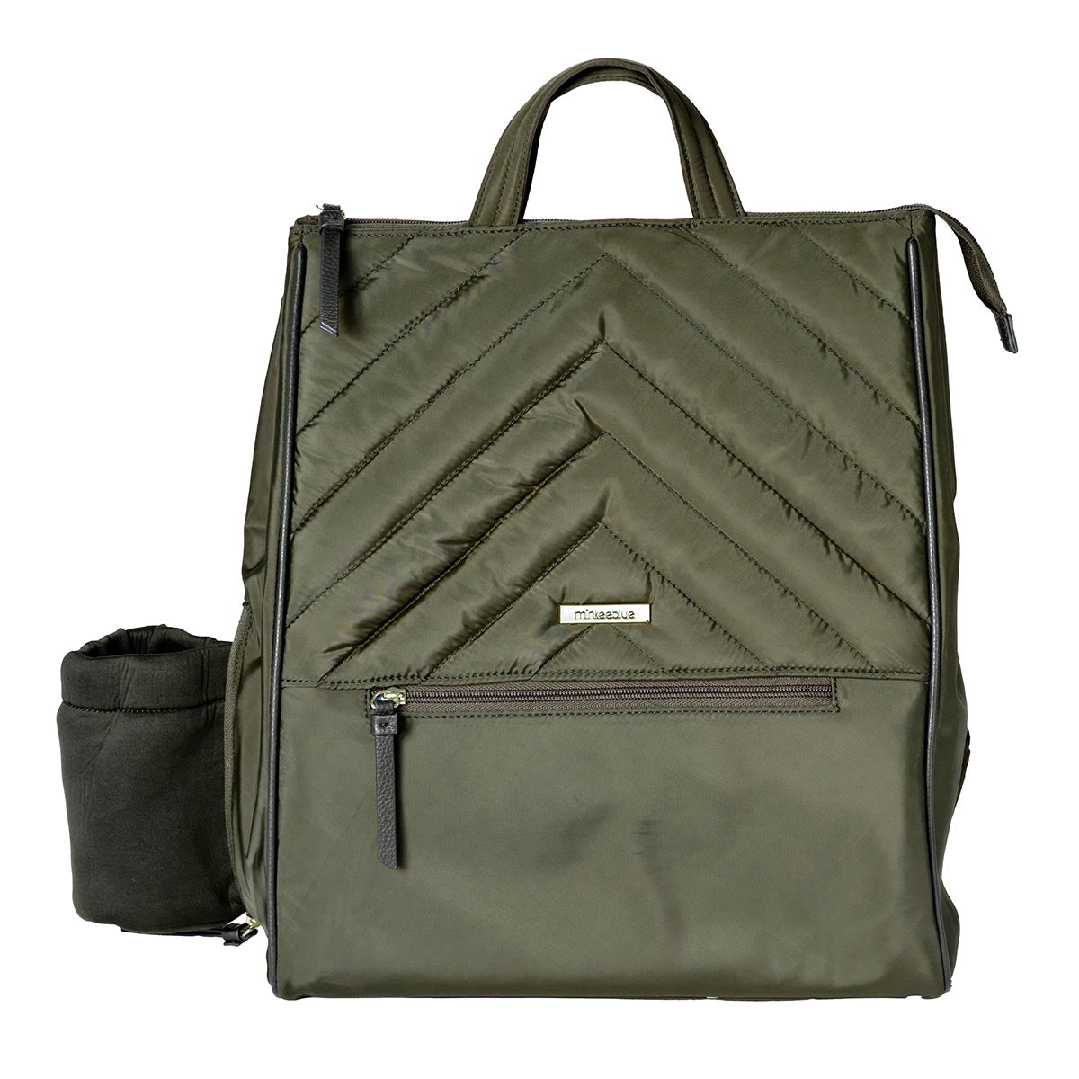 MinkeeBlue Amber Puffer Backpack Organizer
