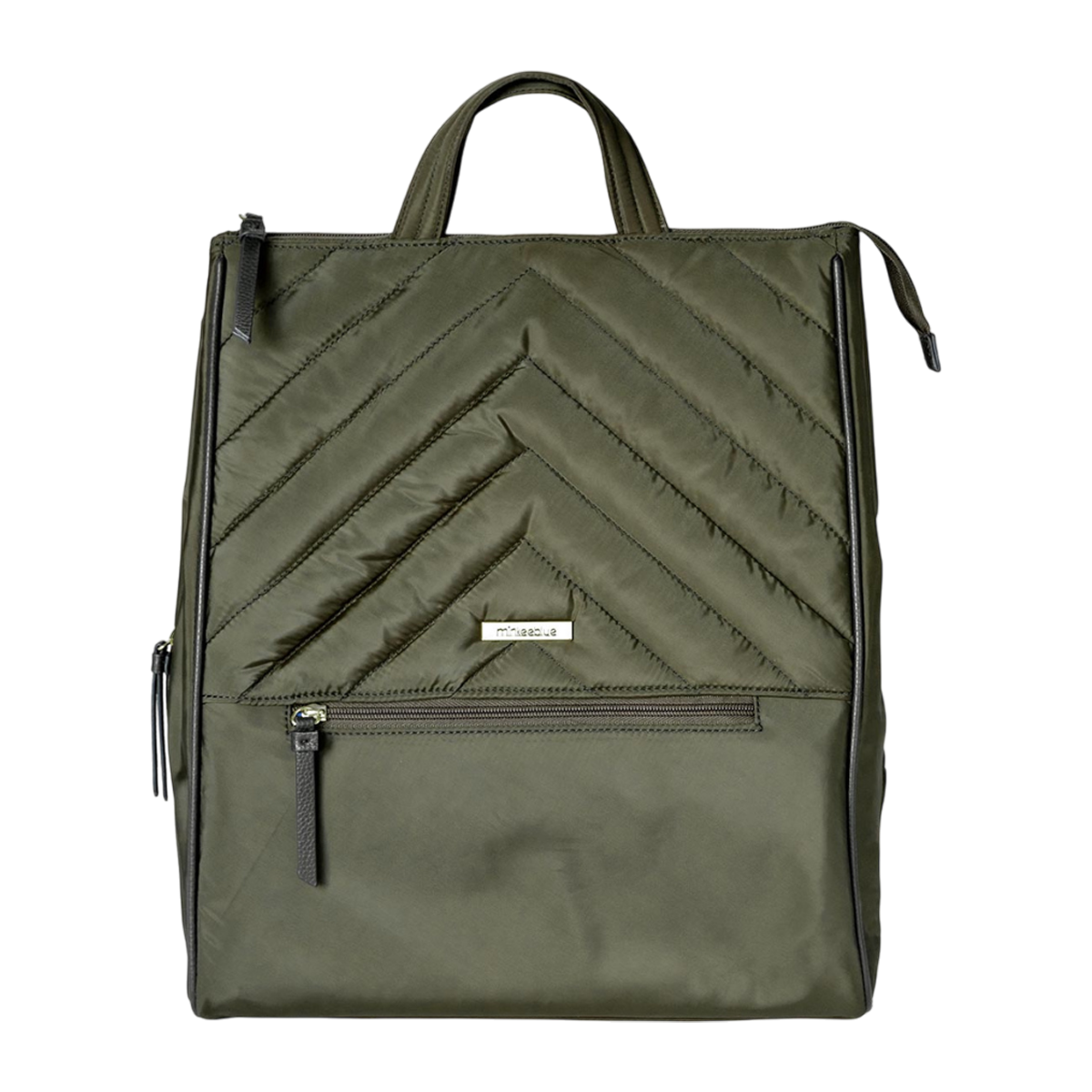 MinkeeBlue Amber Puffer Backpack Organizer
