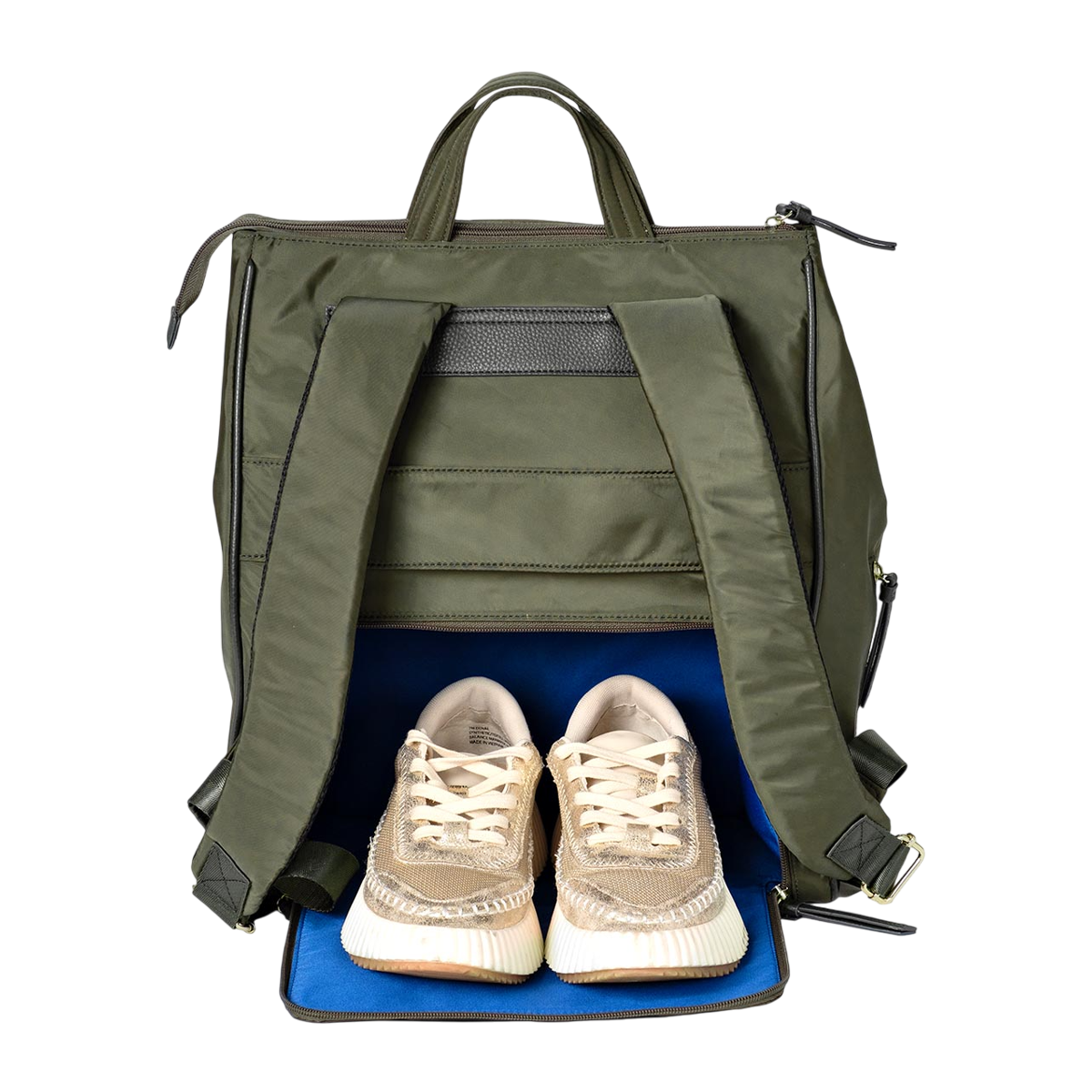 MinkeeBlue Amber Puffer Backpack Organizer