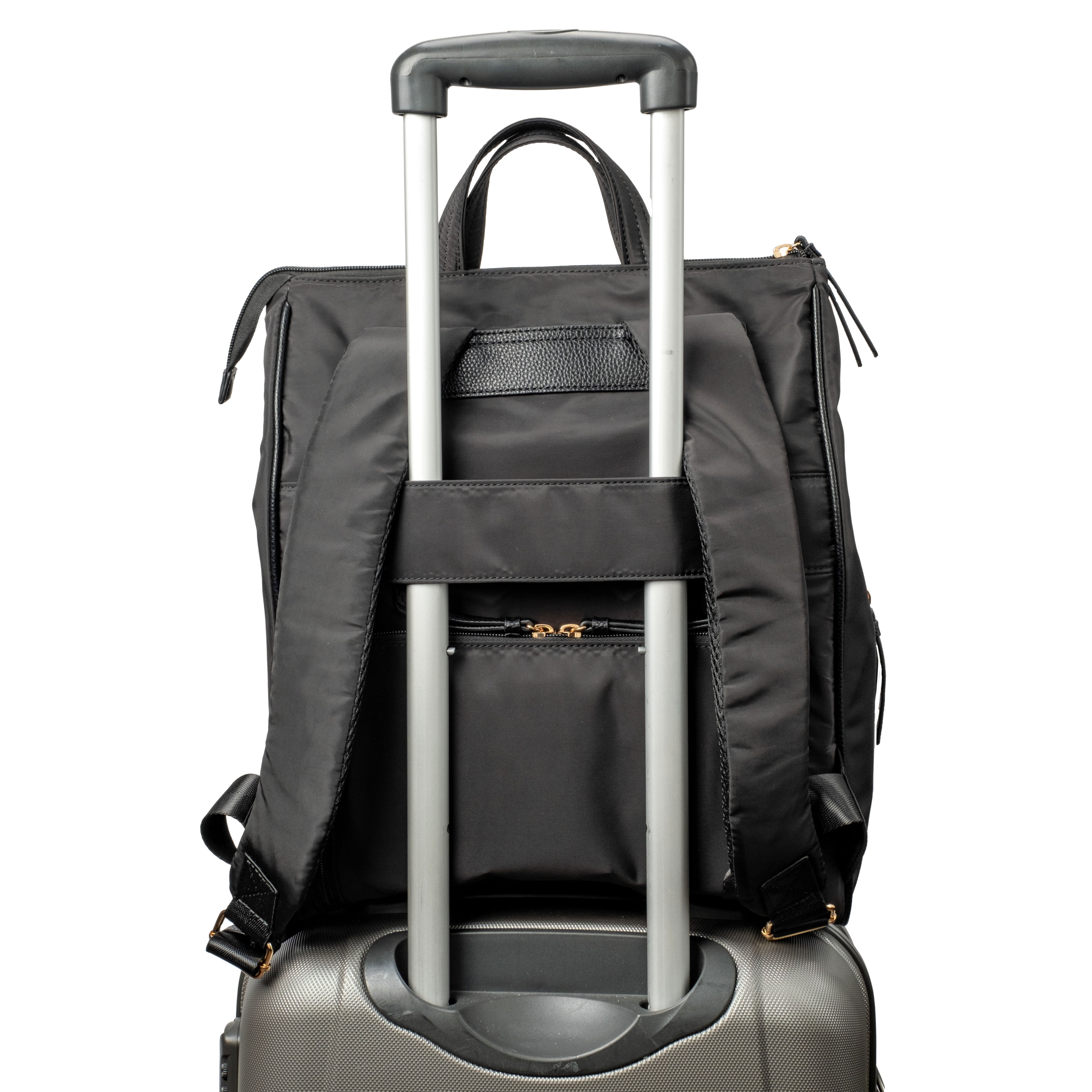 MinkeeBlue Amber Puffer Backpack Organizer