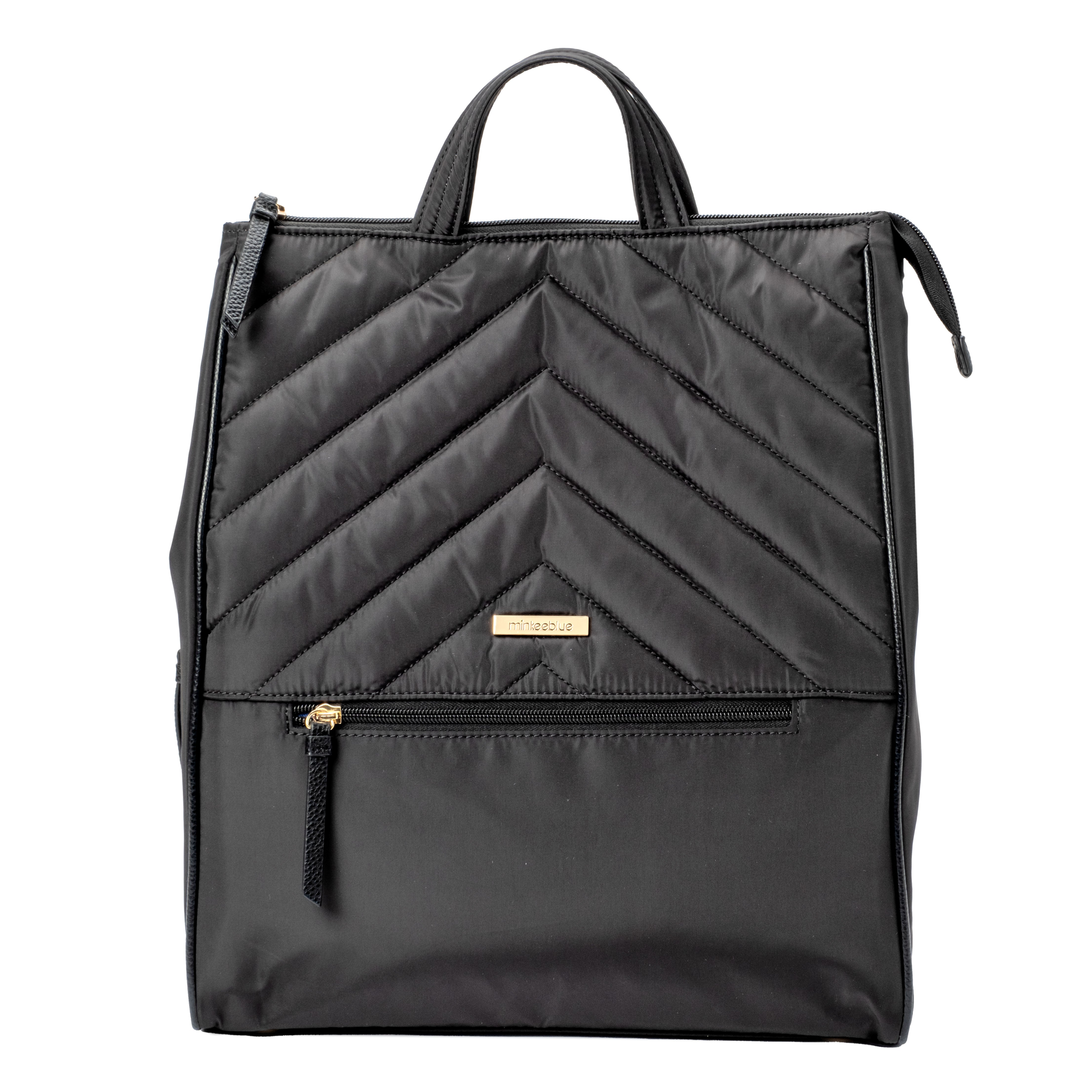 MinkeeBlue Amber Puffer Backpack Organizer