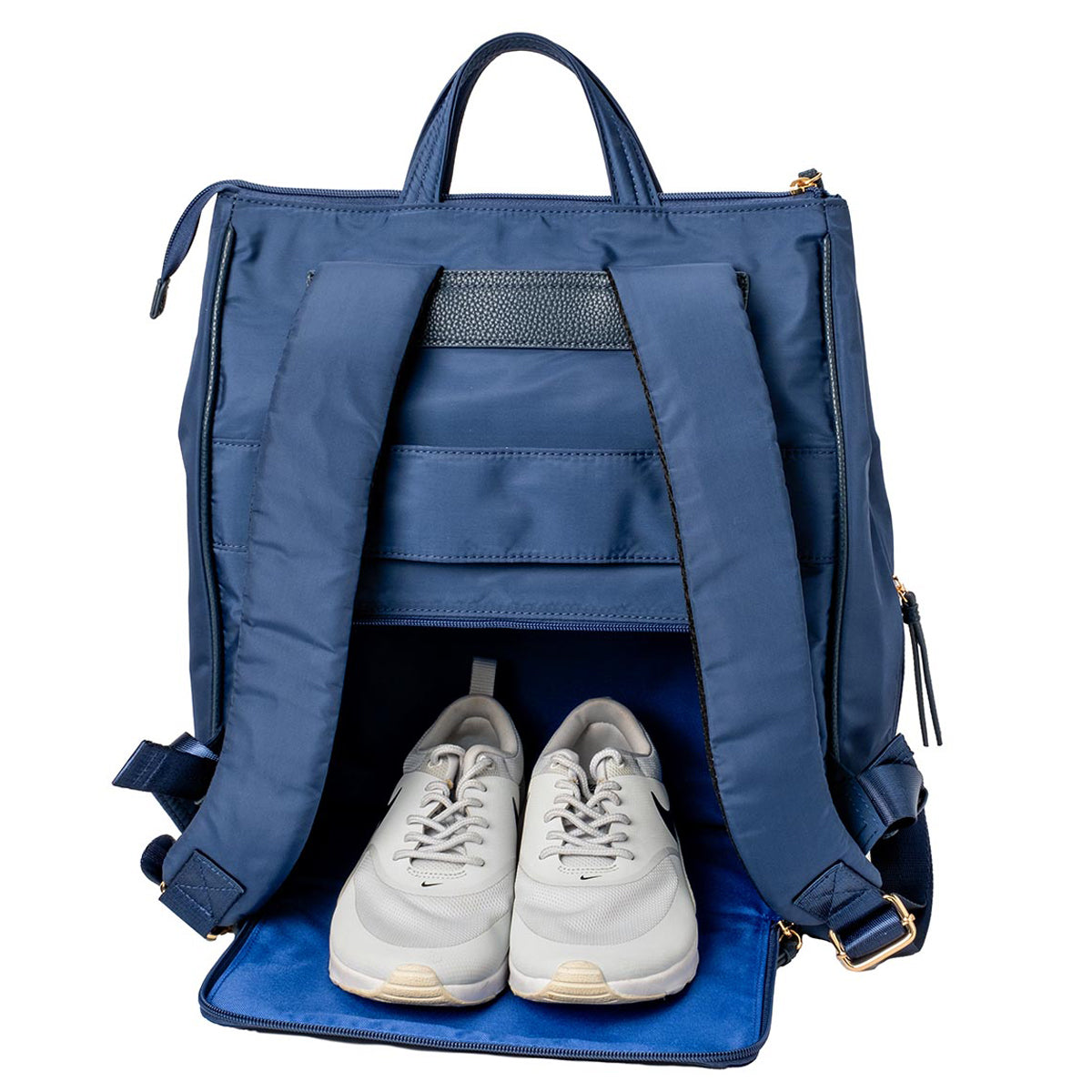 MinkeeBlue Amber Puffer Backpack Organizer