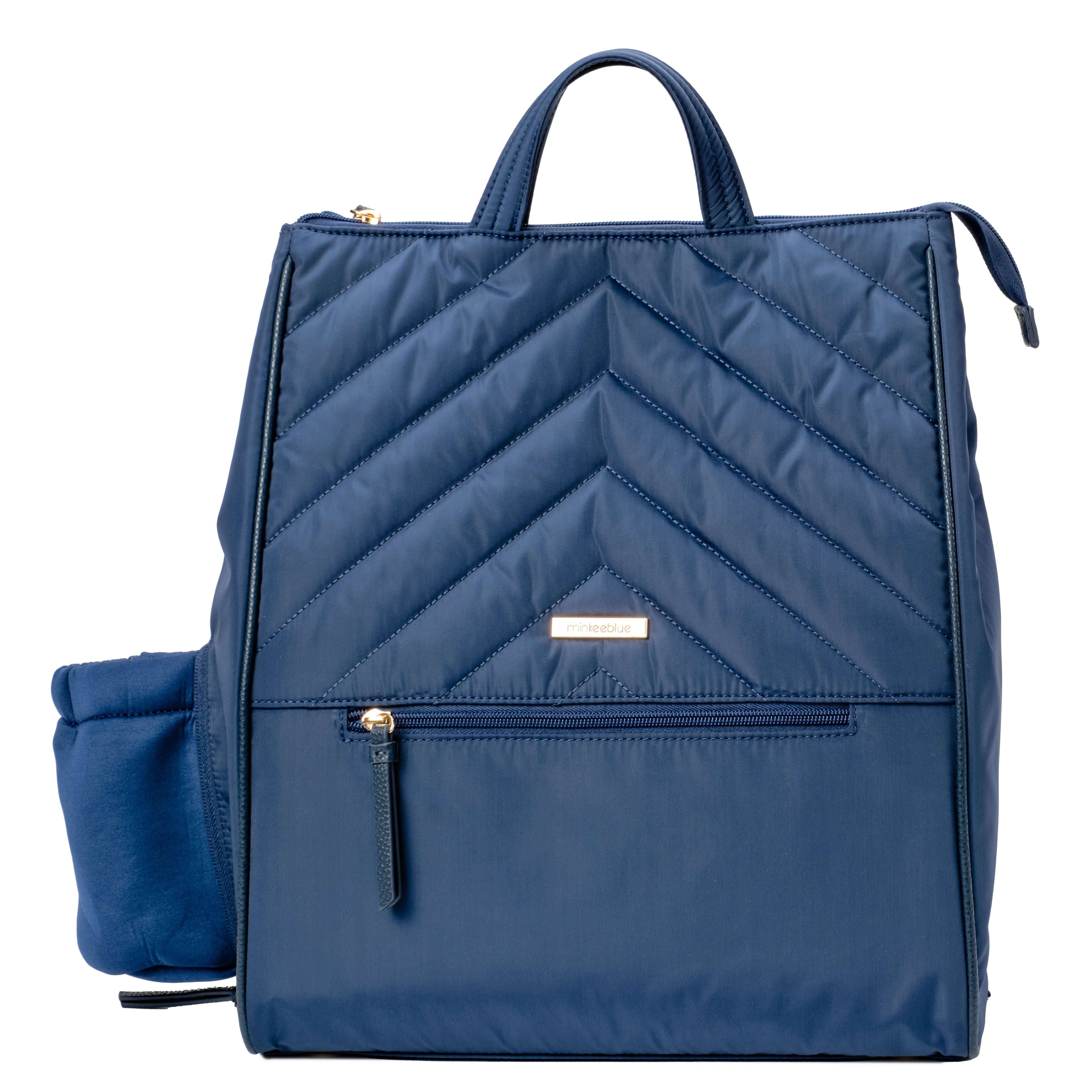MinkeeBlue Amber Puffer Backpack Organizer