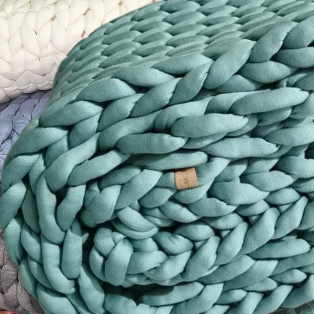 Chunky Knit Throw