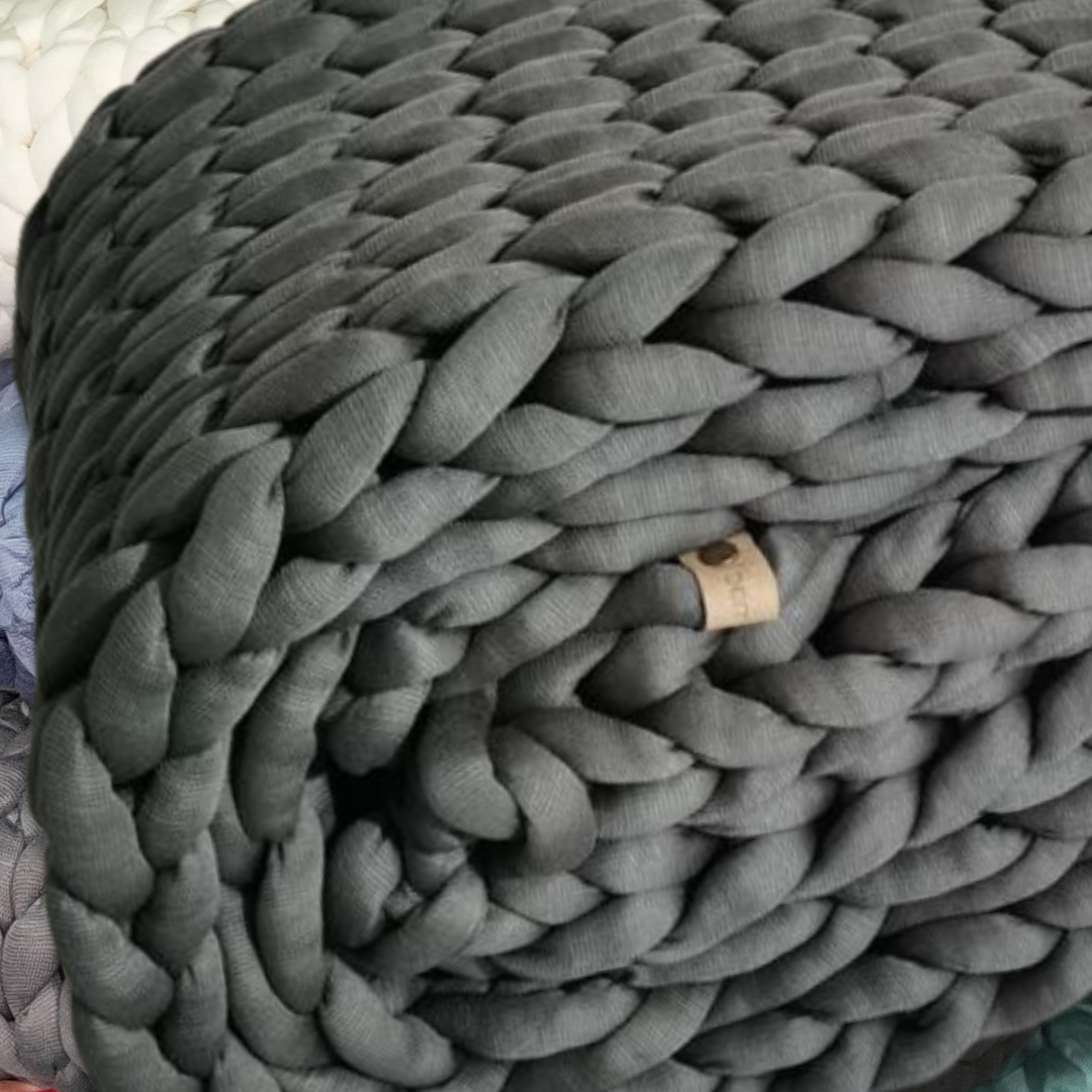 Chunky Knit Throw