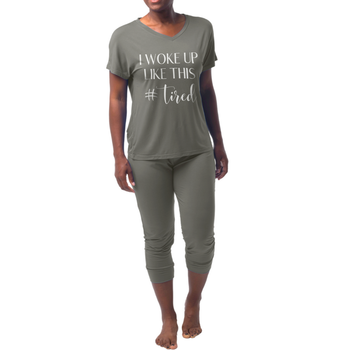 Bamboo Jogger Pajama - I Woke Up Like This