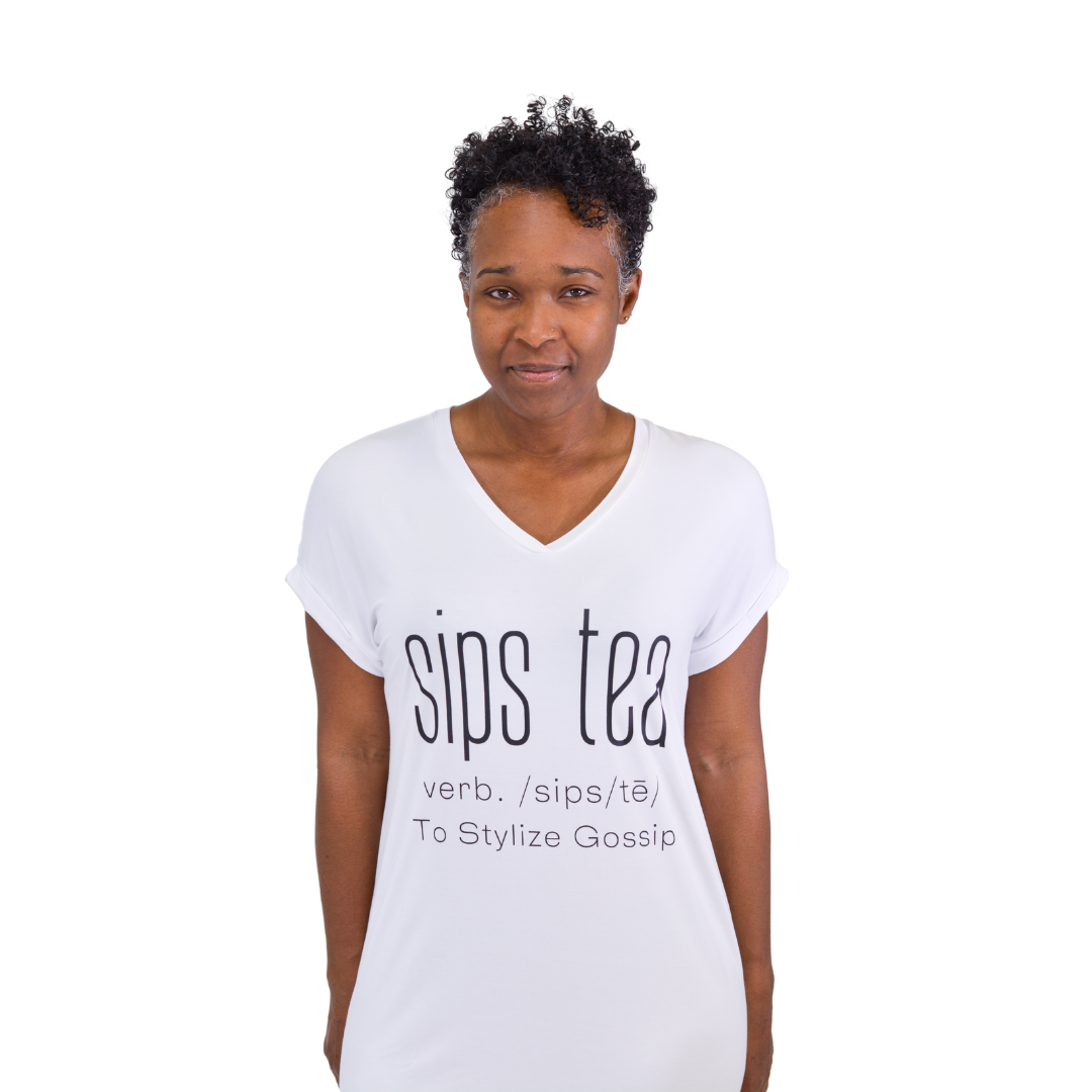 Sips Tea Bamboo Nightshirt