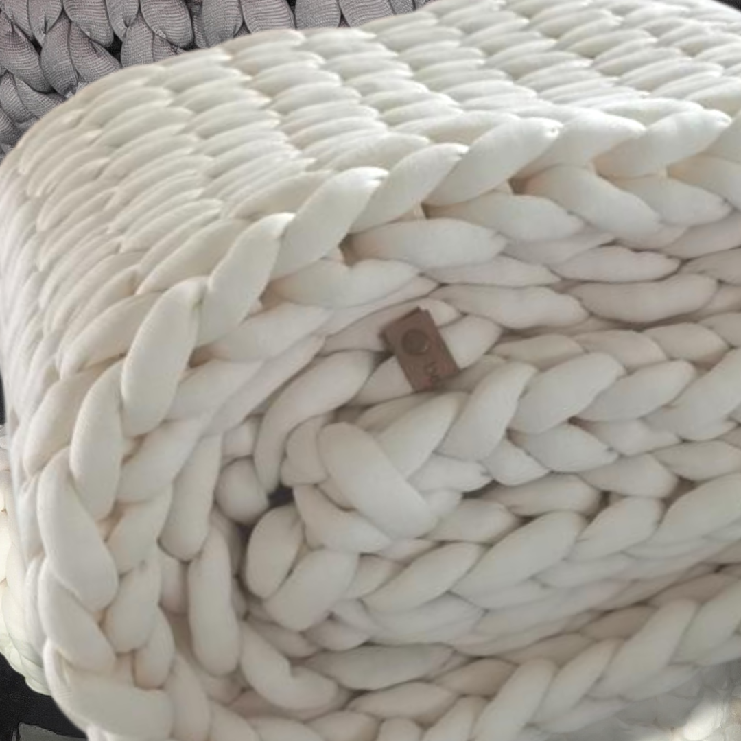 Chunky Knit Throw
