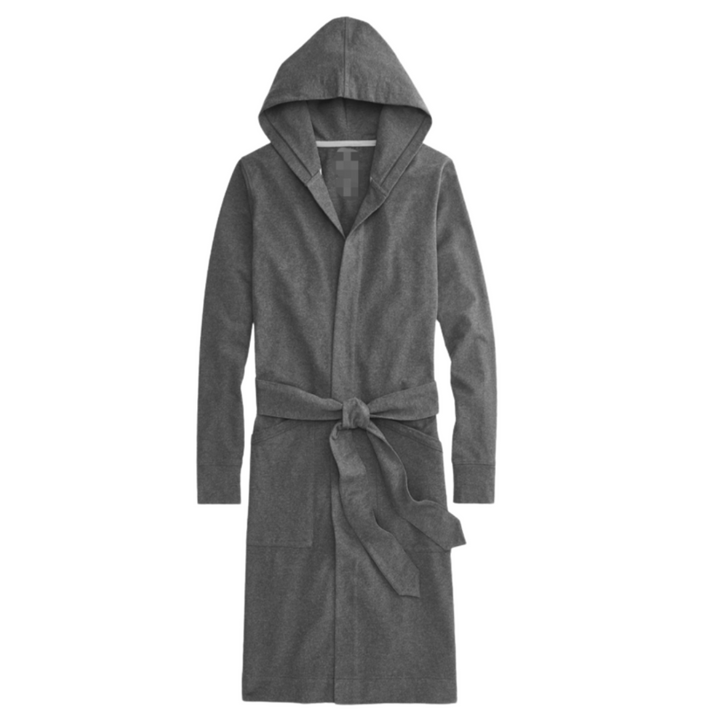 Men's Hooded Bathrobe